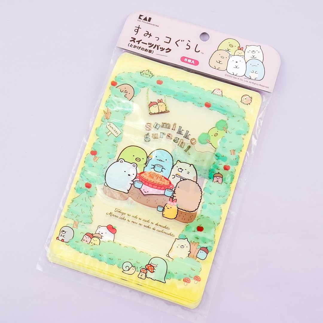 Sumikko Gurashi Forest Picnic Clear Zipper Bag