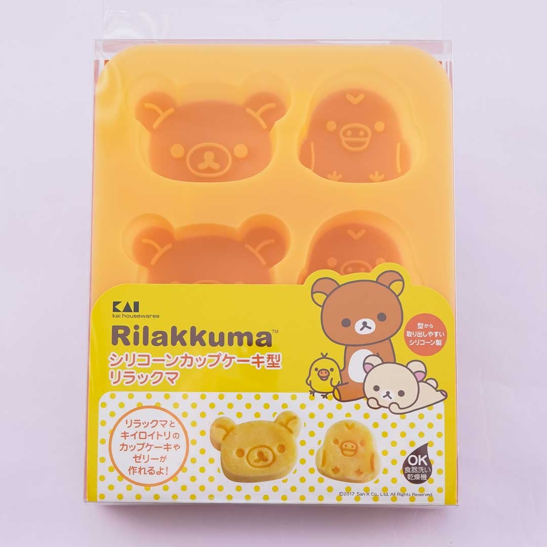 Rilakkuma & Kiiroitori Cupcake Mold Tray