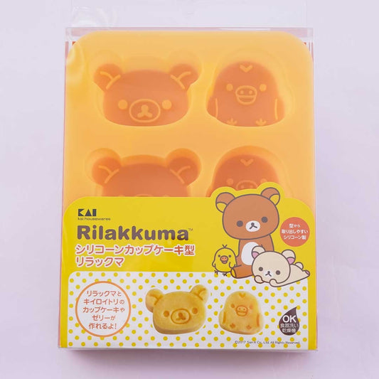 Rilakkuma & Kiiroitori Cupcake Mold Tray