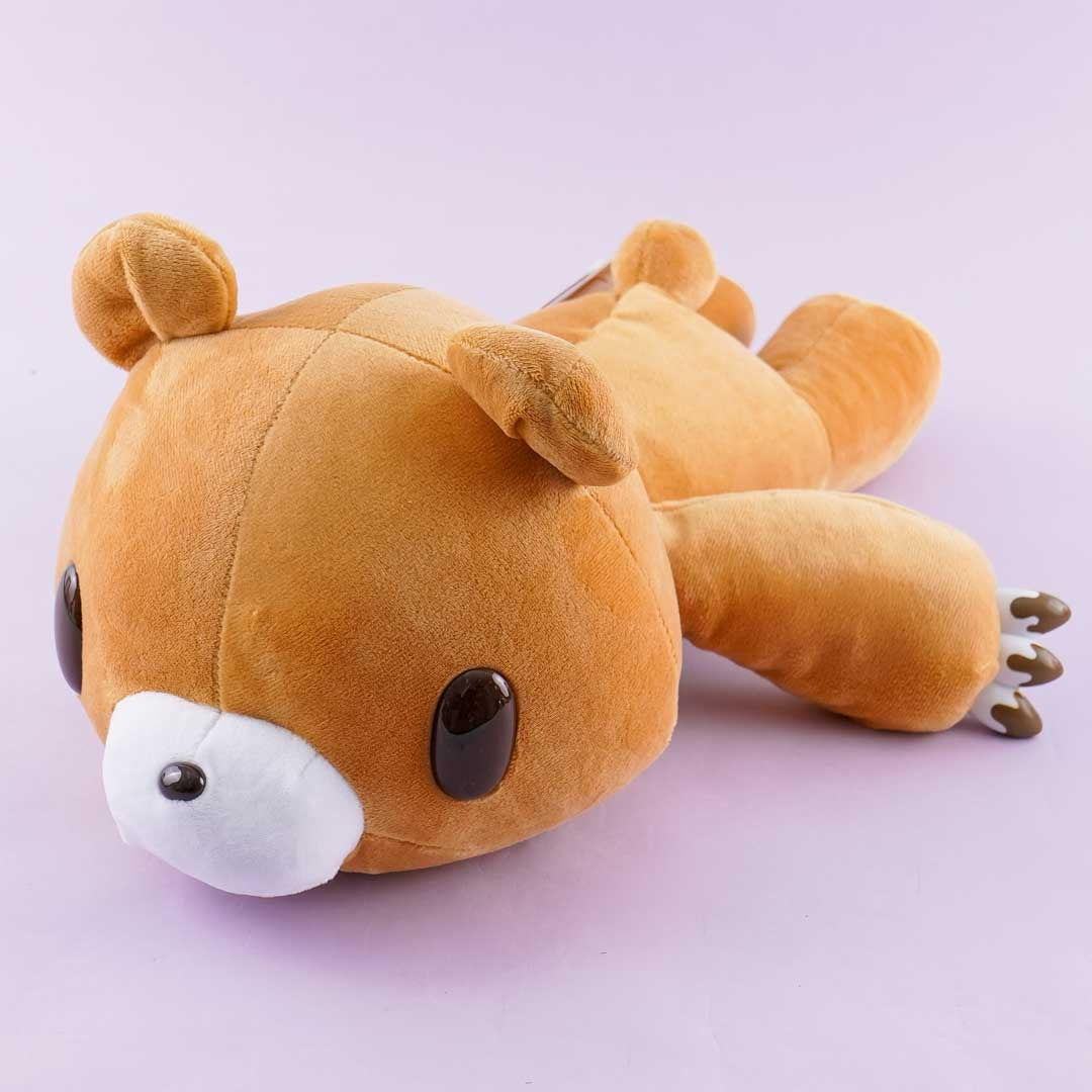Gloomy Bear Lying Plushie - Brown / Medium