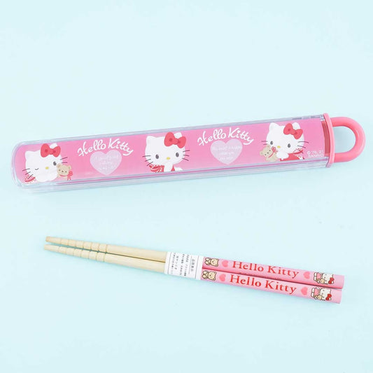 Hello Kitty & Tiny Chum Heart Friends Chopsticks Set