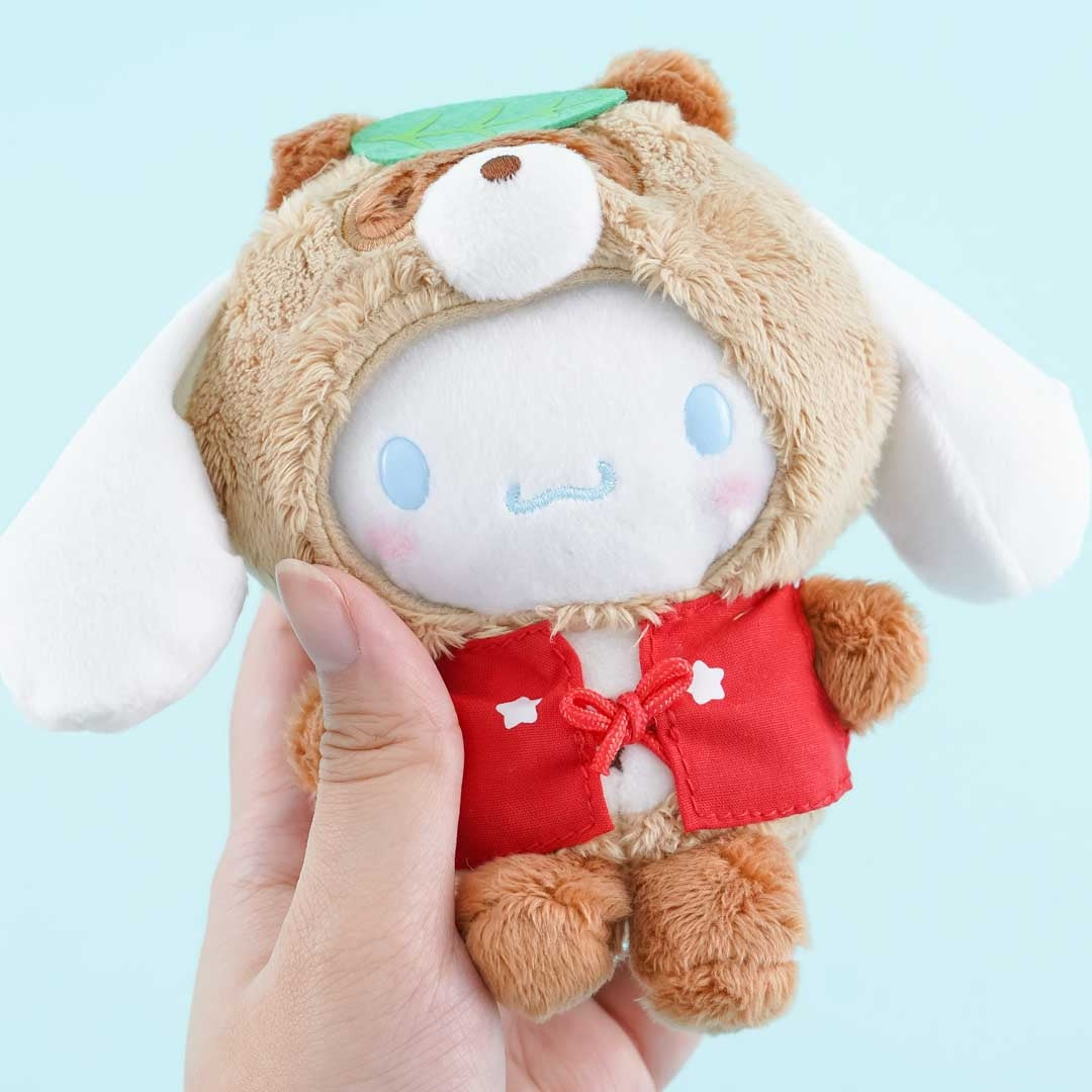 Sanrio Yokai Luminous Plushie - Cinnamoroll Tanuki / Medium
