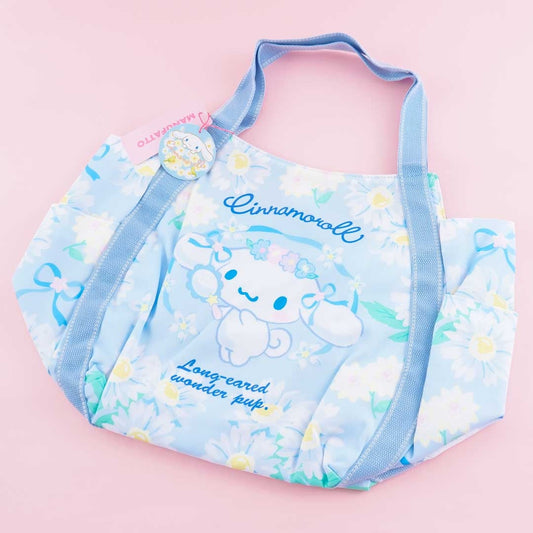 Cinnamoroll Spring Blooms Balloon Shoulder Bag - Large