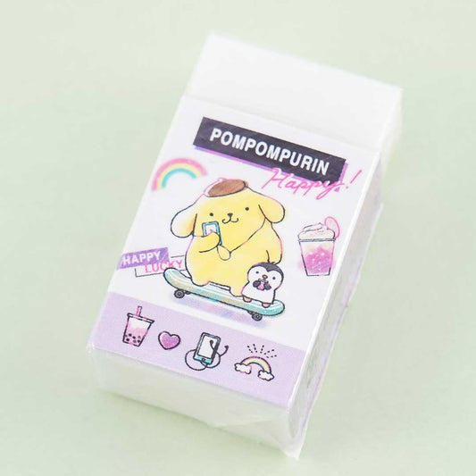 Pompompurin Happy Lucky Eraser