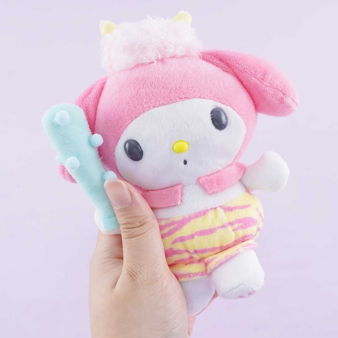 Sanrio Yokai Luminous Plushie - My Melody Cavewoman / Medium
