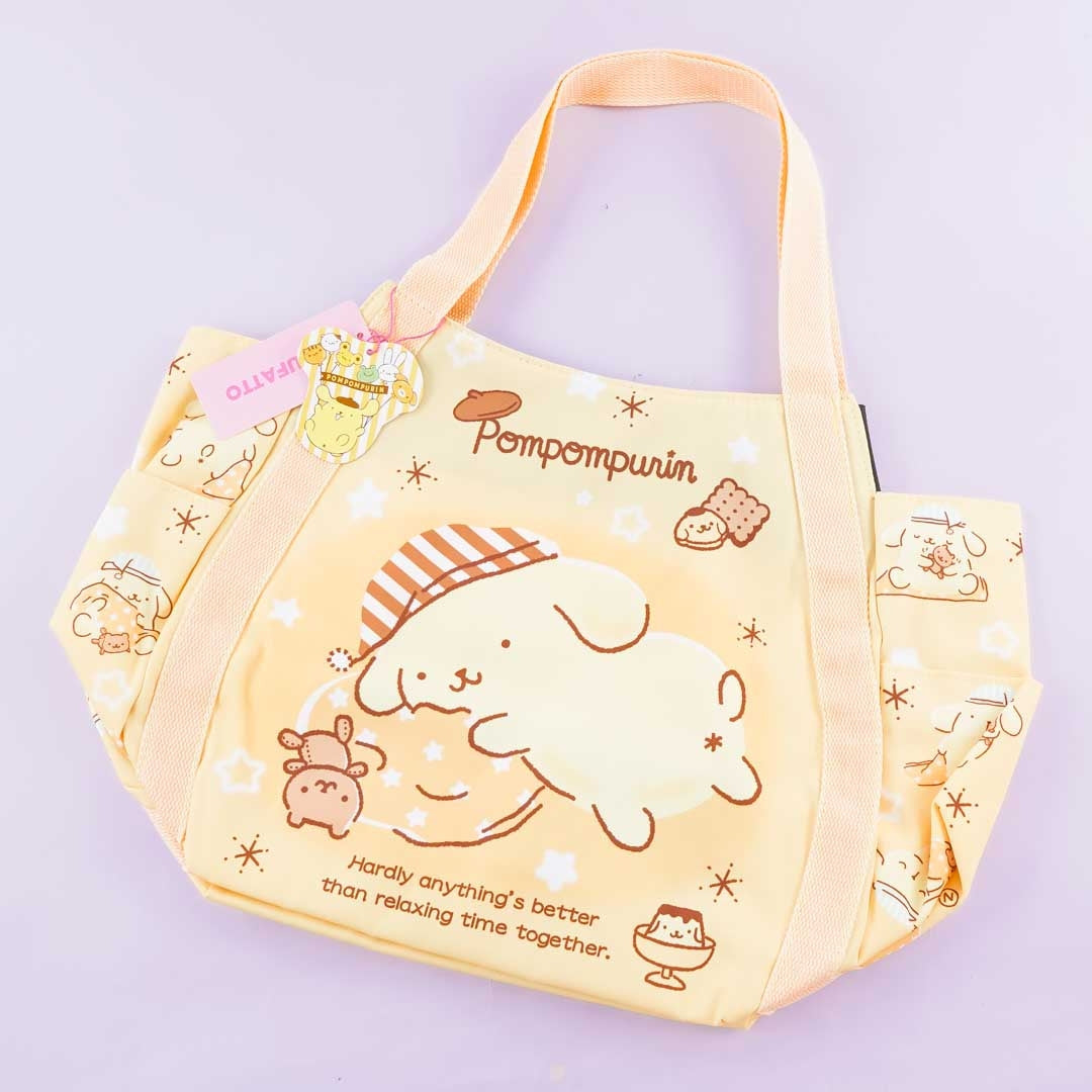 Pompompurin Bedtime Balloon Shoulder Bag - Large