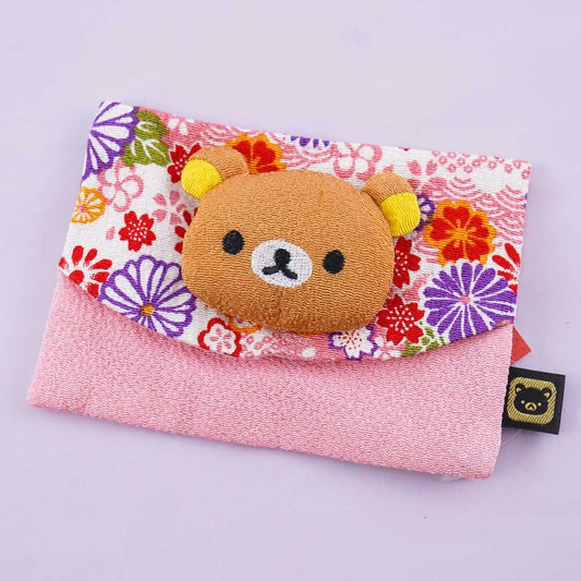 Rilakkuma Chirimen Kabuse Tissue Pouch