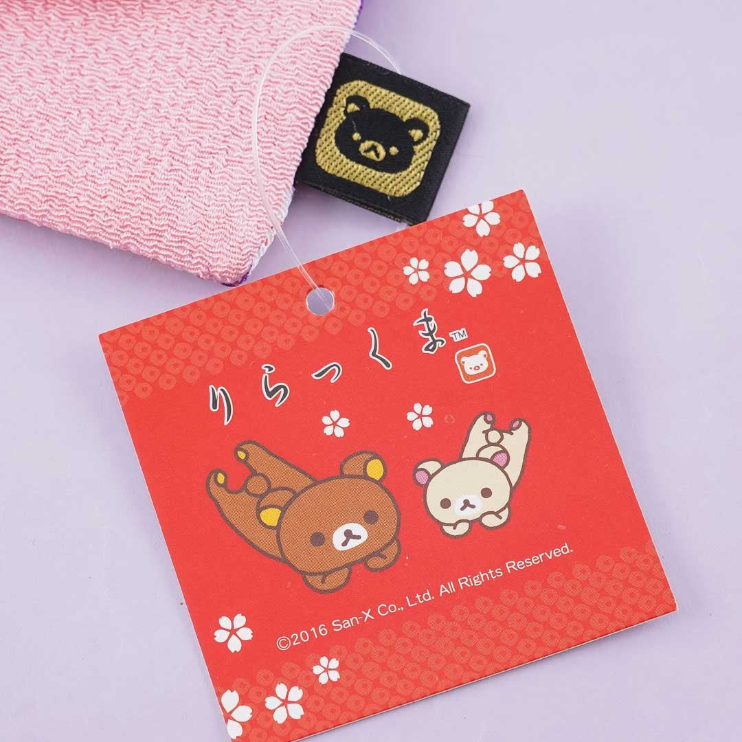 Rilakkuma Chirimen Kabuse Tissue Pouch