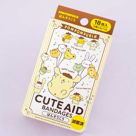 Pompompurin Party Time Bandages
