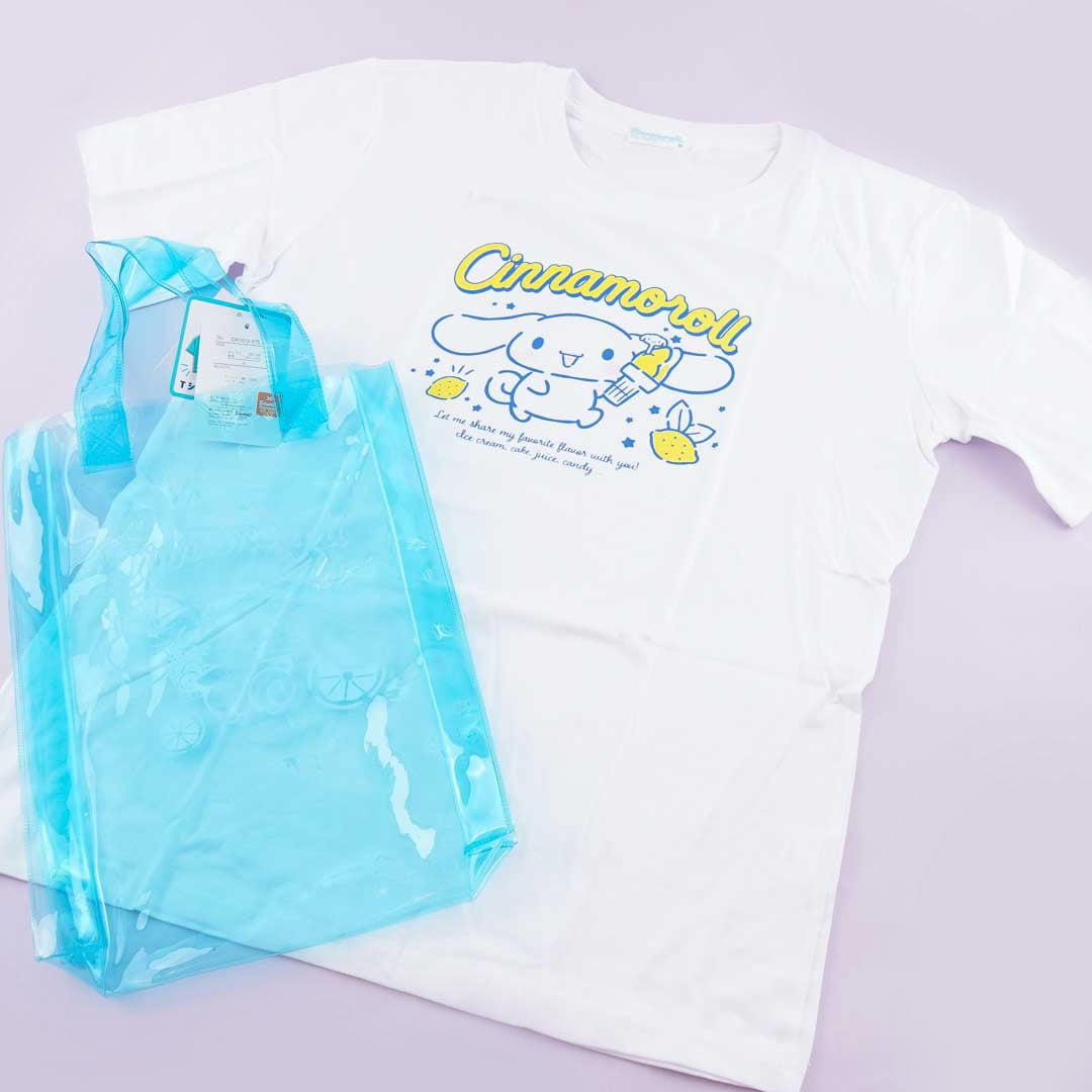 Cinnamoroll Snack Time T-shirt & Bag Set