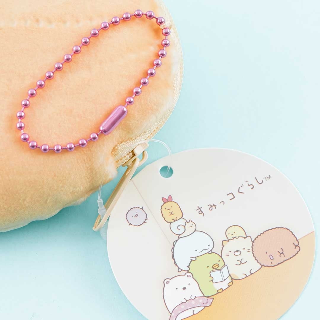 Sumikko Gurashi Mini Pouch & Charm - Tonkatsu