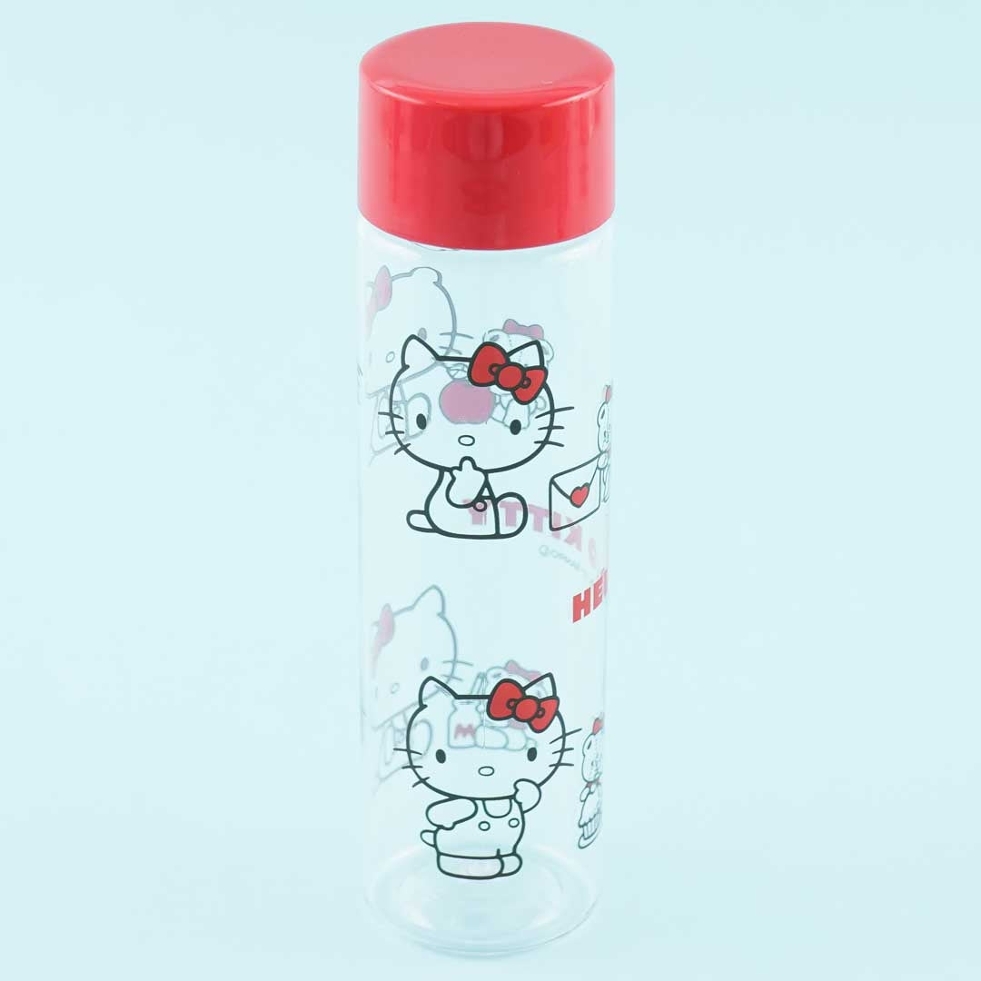 Hello Kitty & Tiny Chum Clear Mini Water Bottle