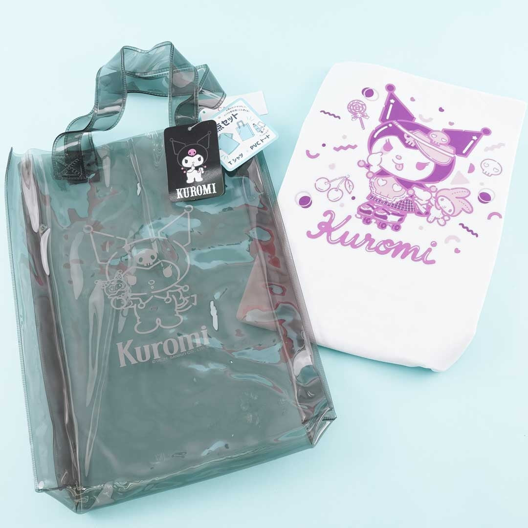 Kuromi Sassy T-Shirt & Bag Set
