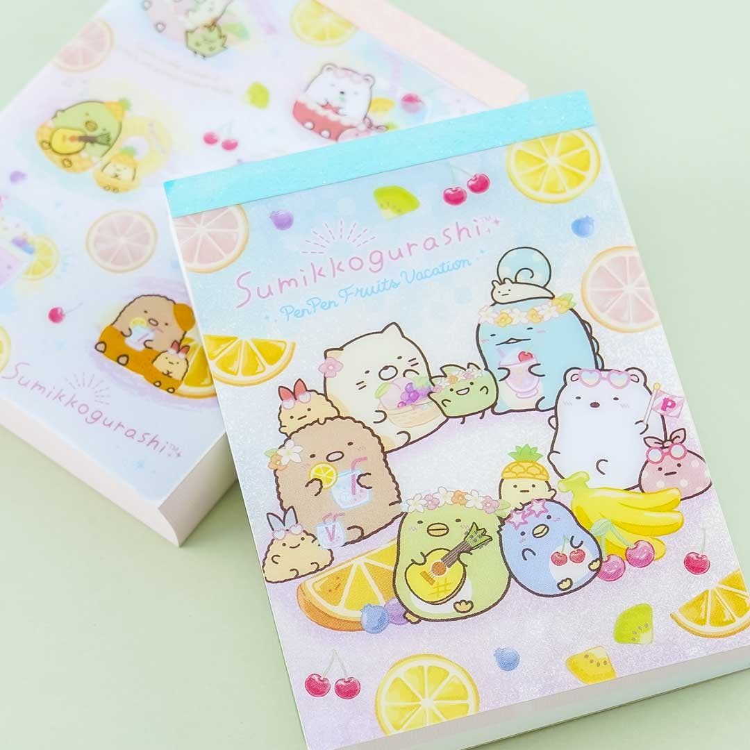 Sumikko Gurashi Fruity Mini Memo Pad