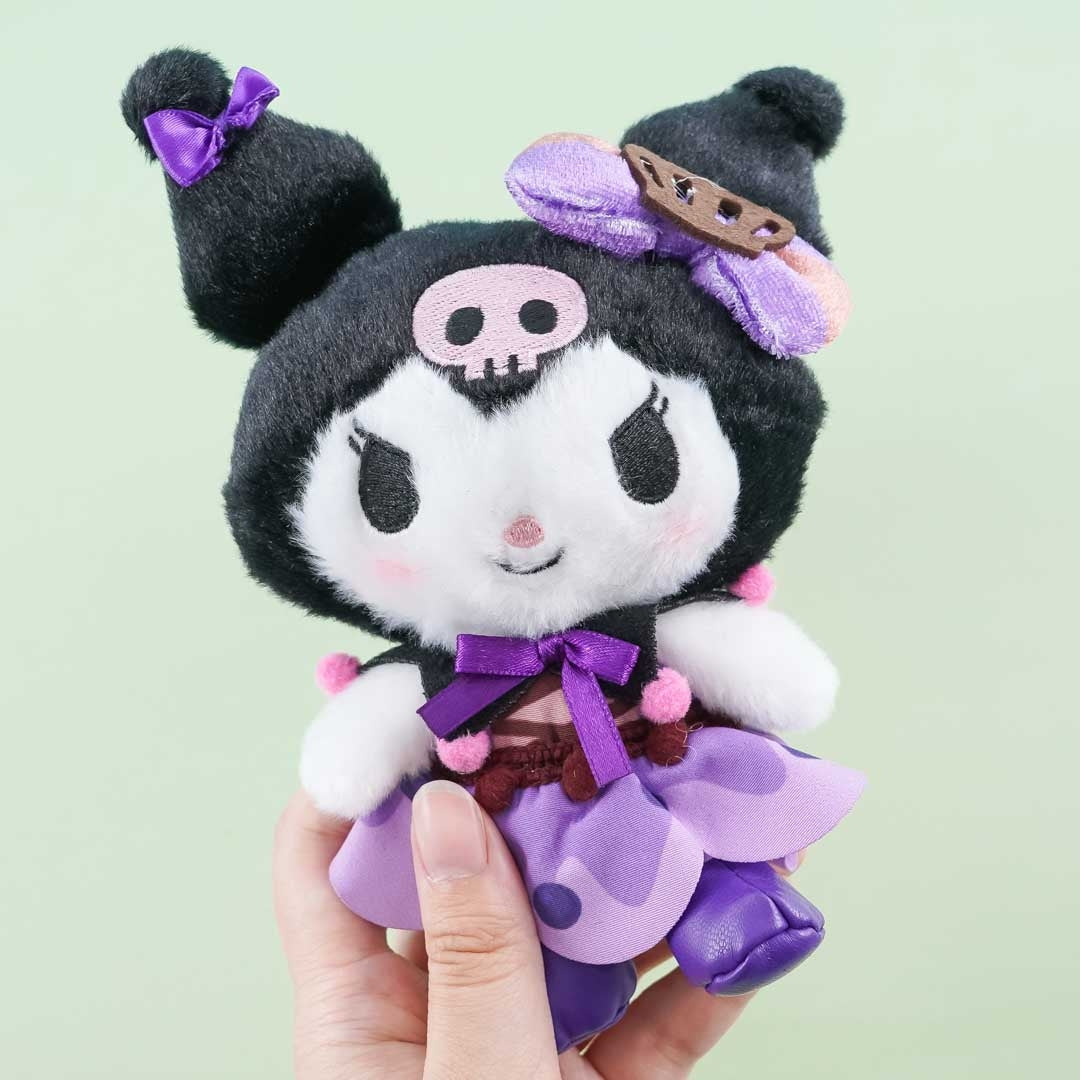Sanrio Characters Sweets Plushie Charm - Kuromi / Medium