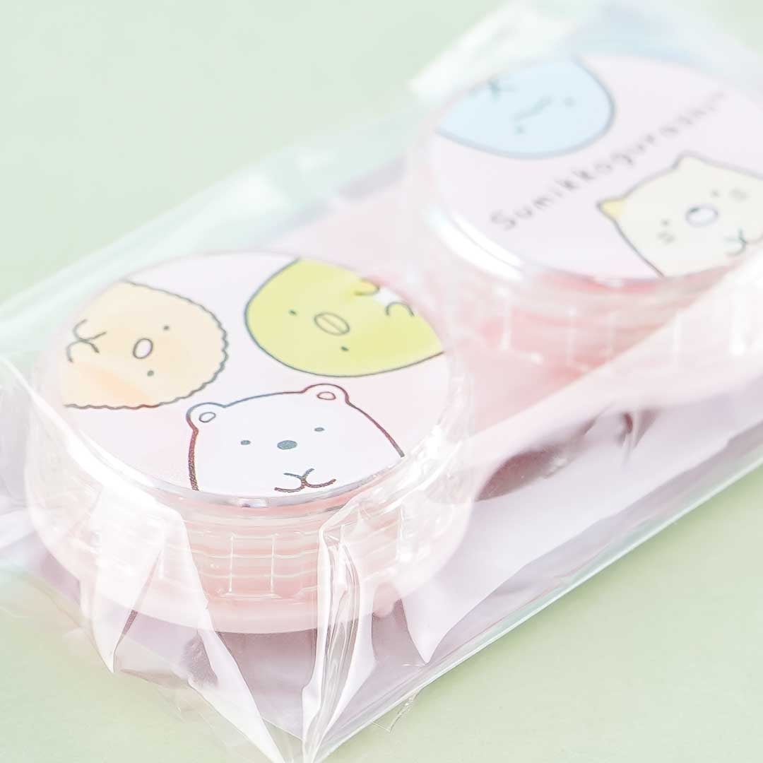 Sumikko Gurashi Circle Contact Lens Case