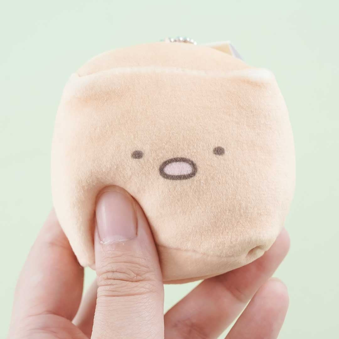 Sumikko Gurashi Cube Plushie Charm - Tonkatsu / Mini