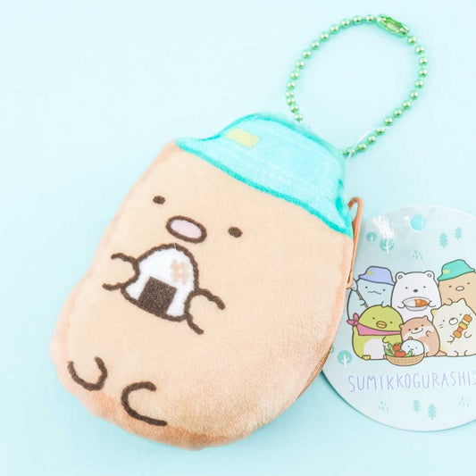Sumikko Gurashi Mini Pouch Charm - Tonkatsu & Onigiri