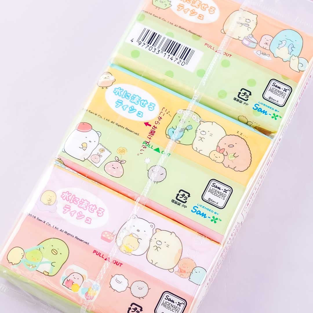Sumikko Gurashi Pocket Tissue Set