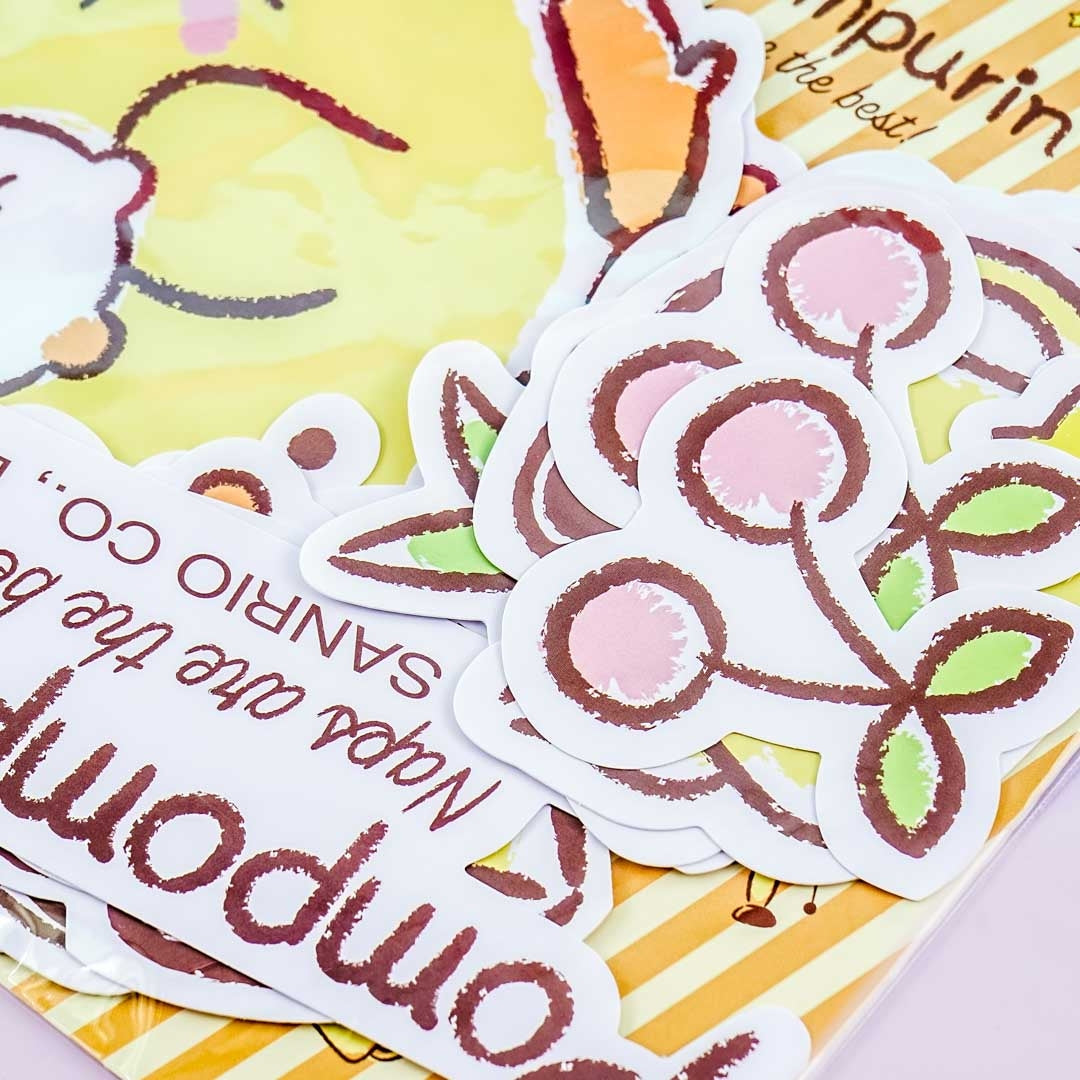 Pompompurin Dreaming Sticker Set