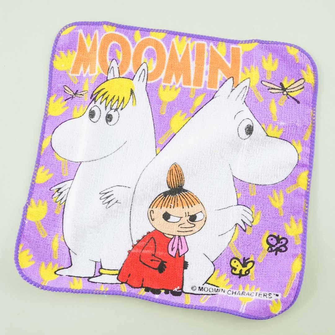 Moomin Mini Towel - Purple Grassland