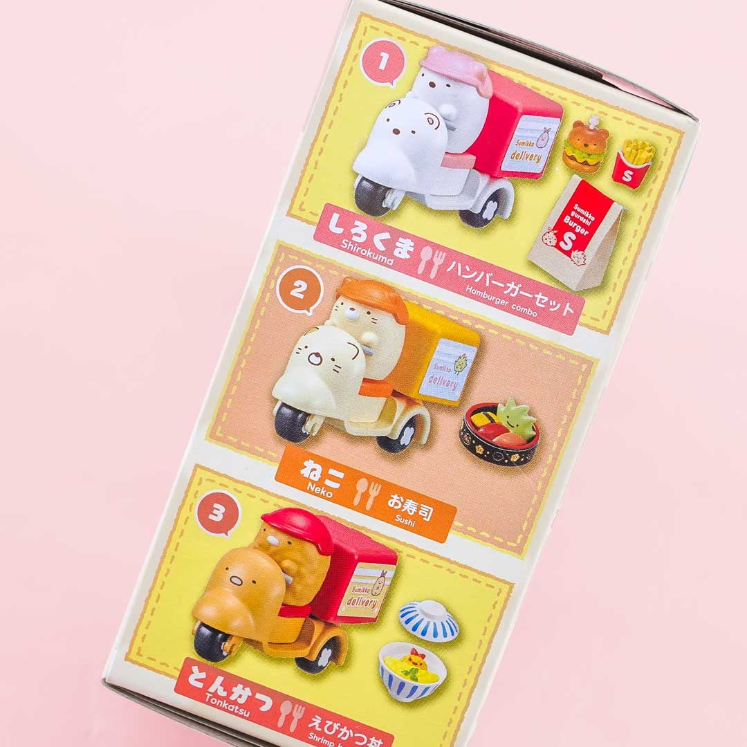 Re-Ment Sumikko Gurashi Food Delivery