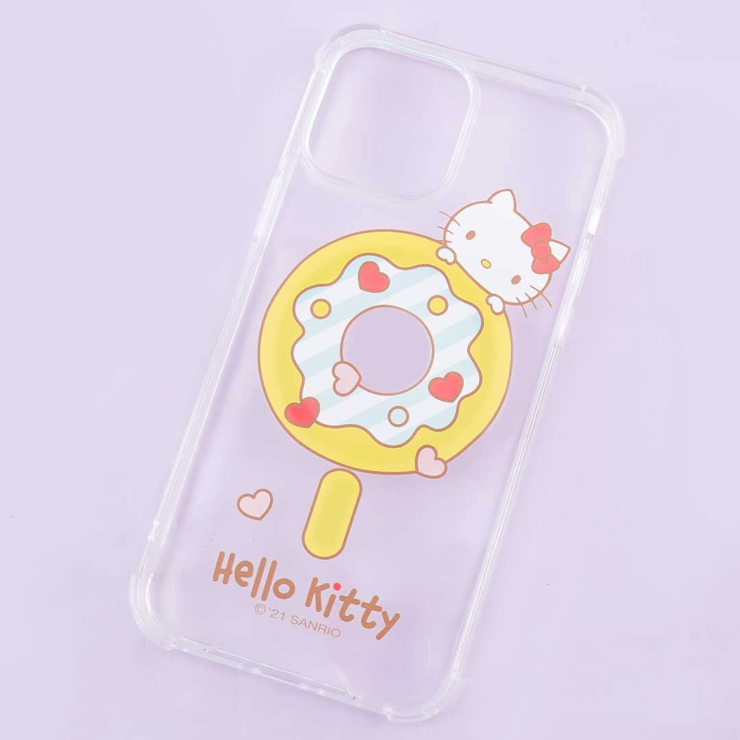 Hello Kitty Donut Clear MagSafe Phone Case for iPhone 13 Pro Max