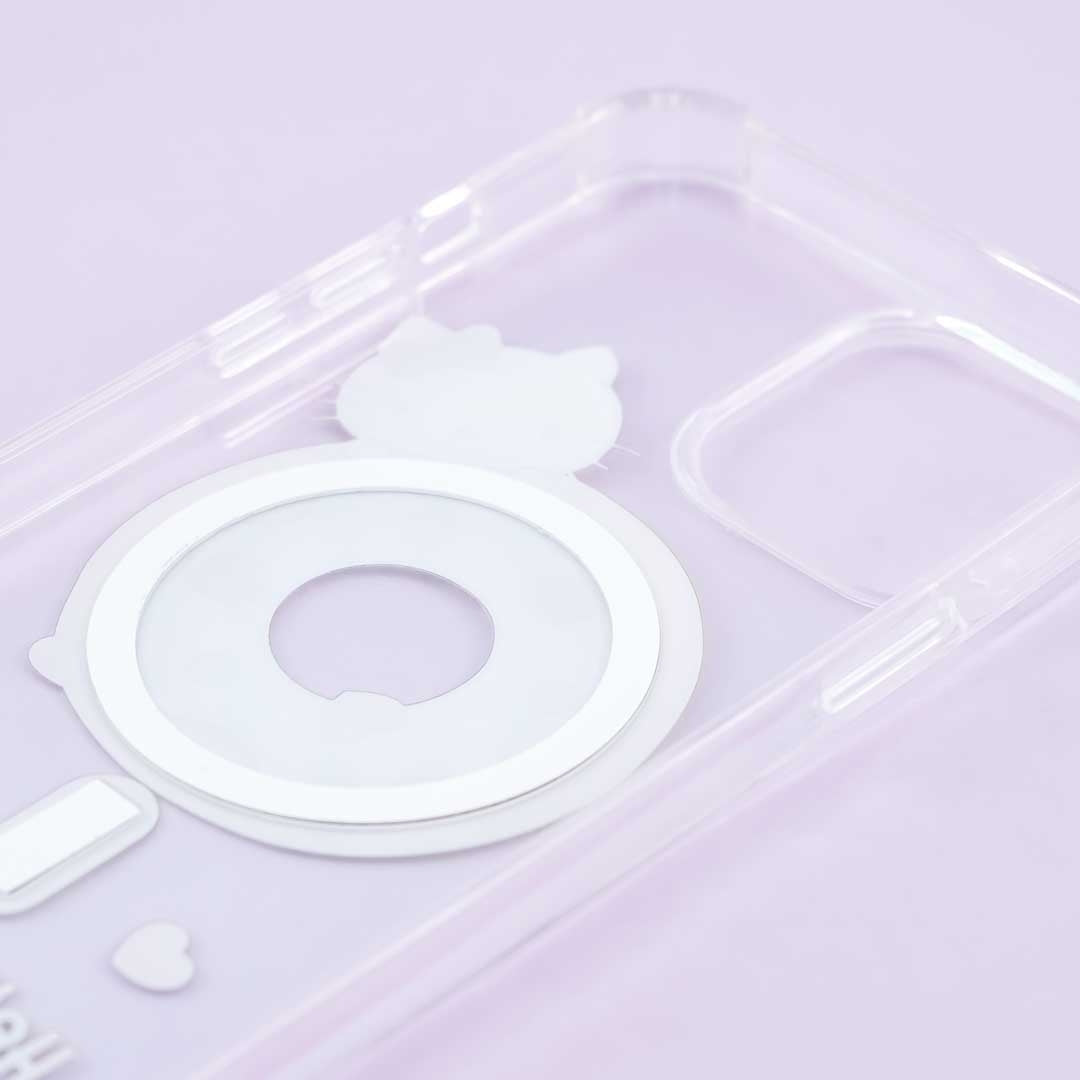 Hello Kitty Donut Clear MagSafe Phone Case for iPhone 13 Pro Max