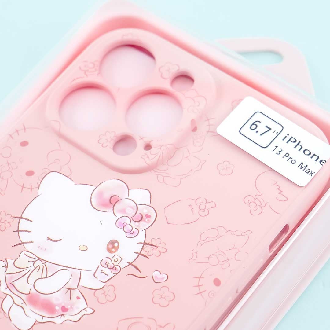 Hello Kitty Perfume Love Phone Case for iPhone 13 Pro Max
