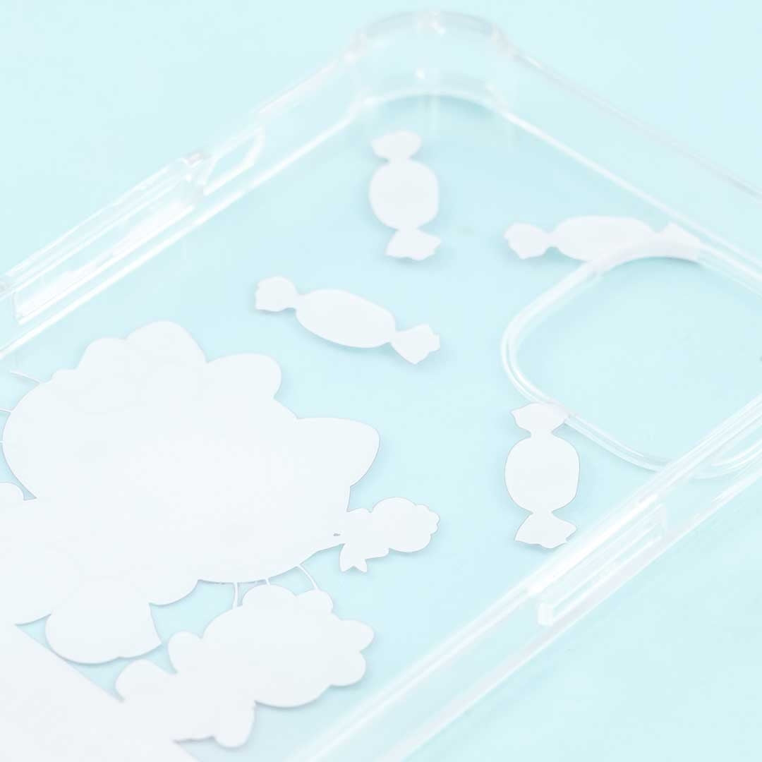 Hello Kitty Lilac Sweets Clear Phone Case for iPhone 13