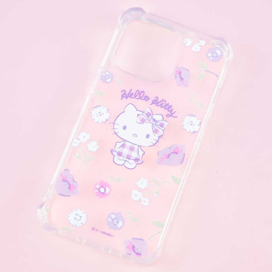 Hello Kitty Lilac Floral Dream Clear Phone Case for iPhone 13 Pro