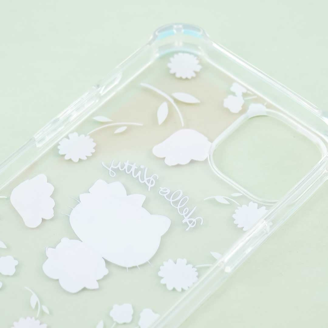 Hello Kitty Lilac Floral Dream Clear Phone Case for iPhone 13