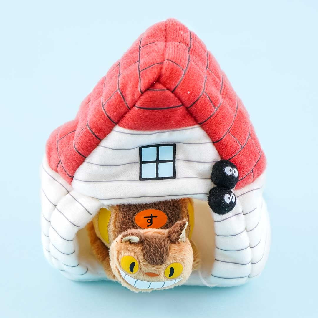 My Neighbor Totoro Plushie - Kusakabe House & Catbus / Medium