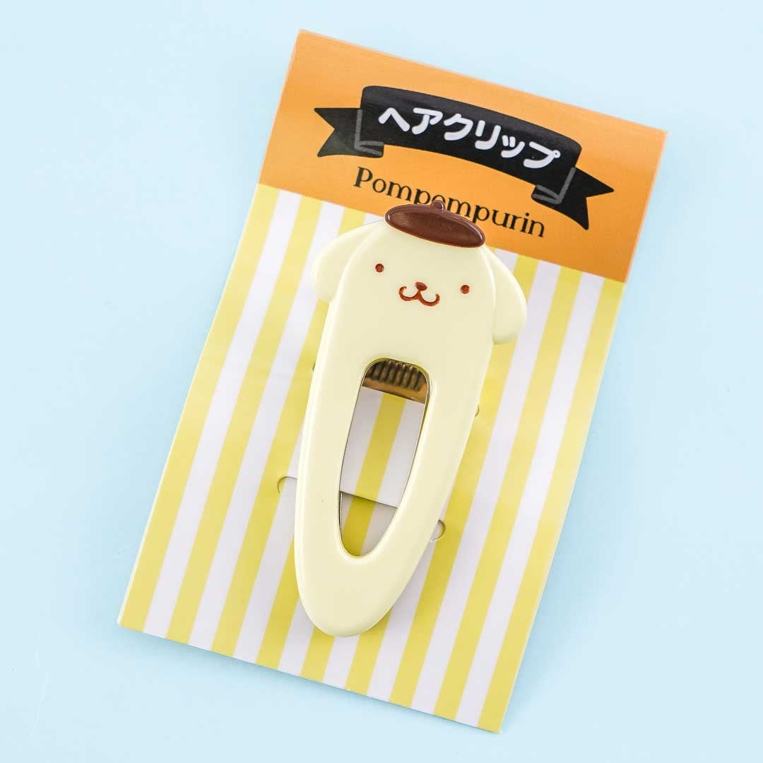 Pompompurin Acrylic Hair Clip