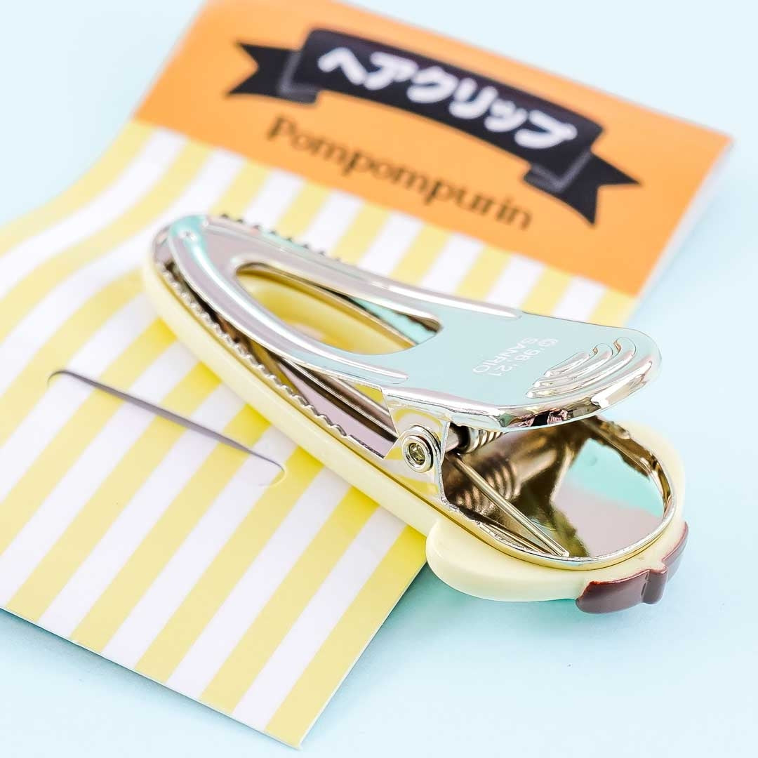 Pompompurin Acrylic Hair Clip