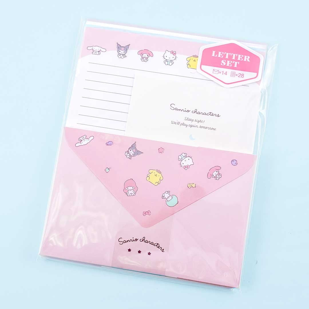Sanrio Characters Letter Set