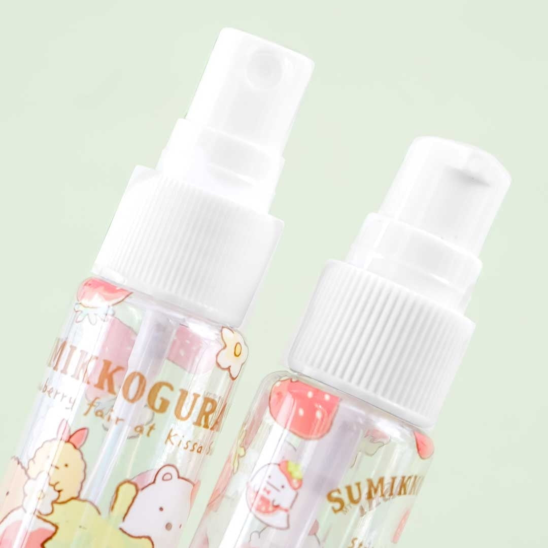 Sumikko Gurashi Strawberry Fair Spray Bottle Set