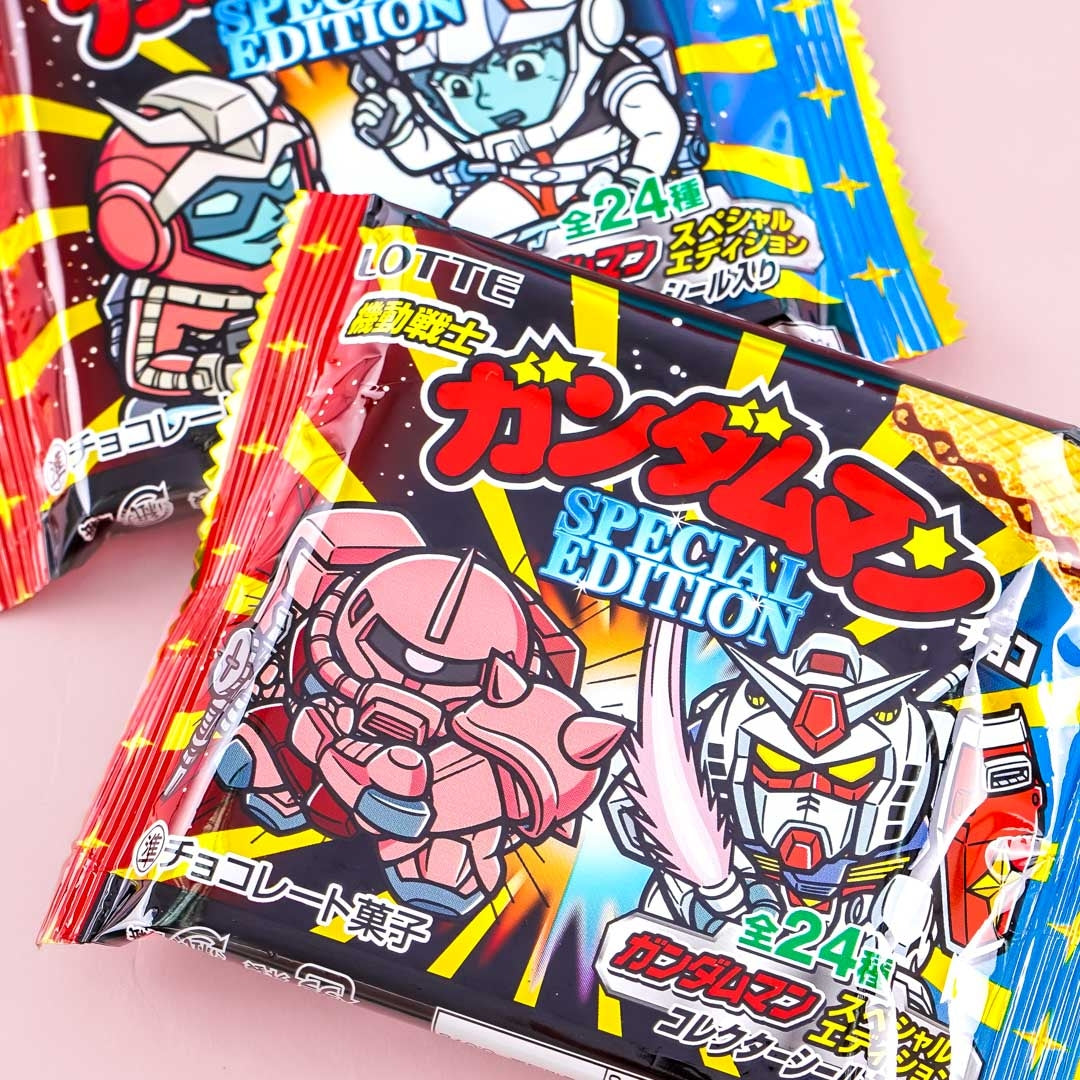 Lotte Gundam Bikkuriman Waffer