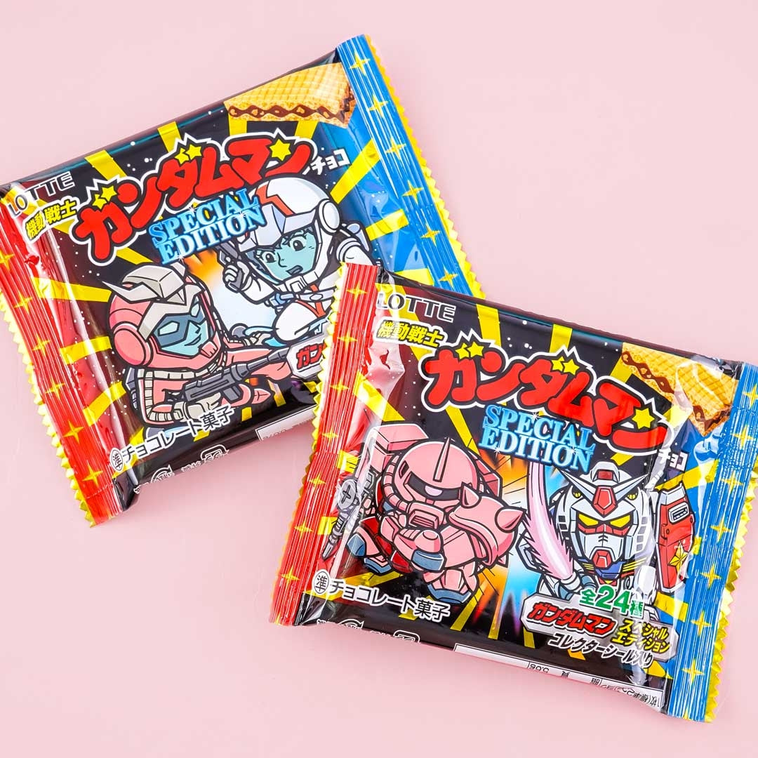 Lotte Gundam Bikkuriman Waffer