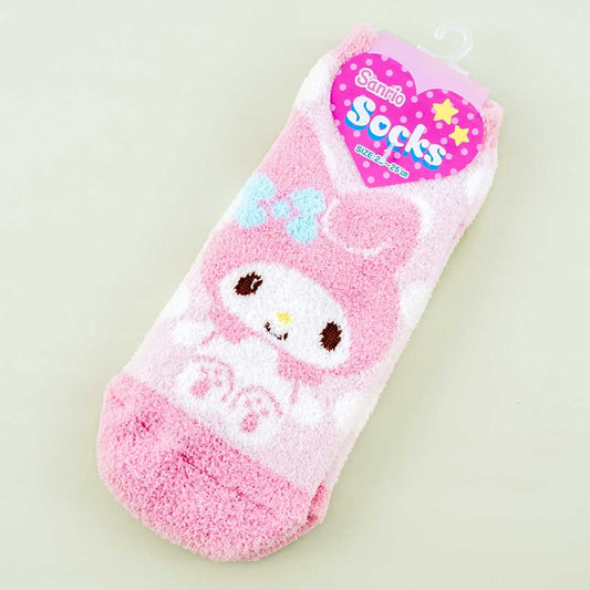 My Melody Dotted Fluffy Socks