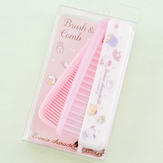 Sanrio Characters Lovely Brush & Comb Set
