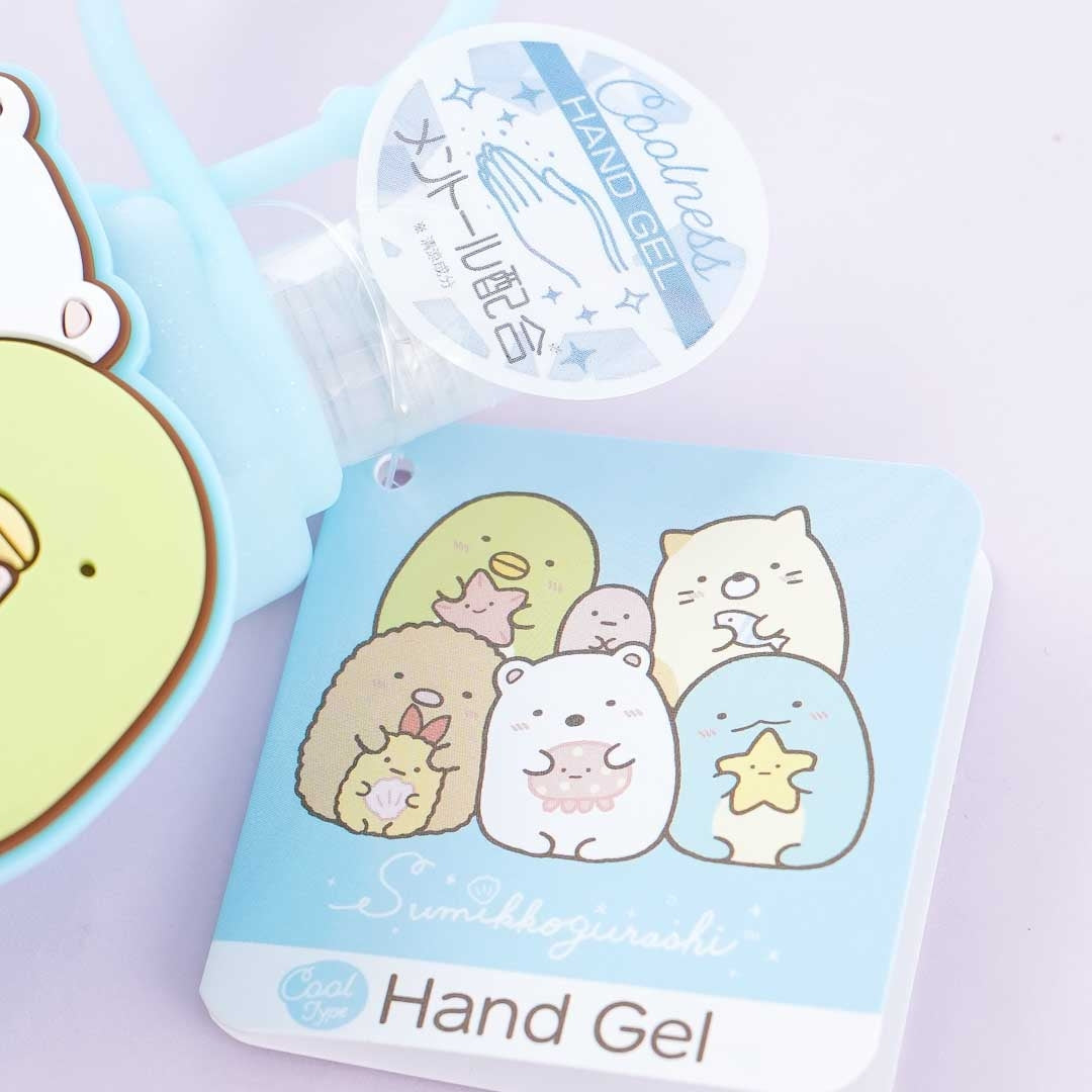 Sumikko Gurashi Hand Gel With Case - Shirokuma & Penguin?