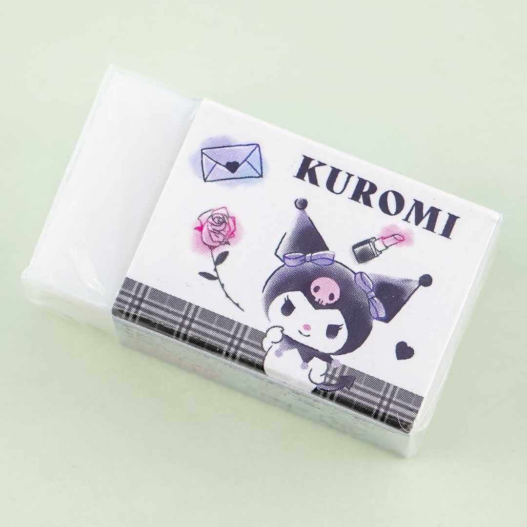 Kuromi & Lovely Rose Eraser