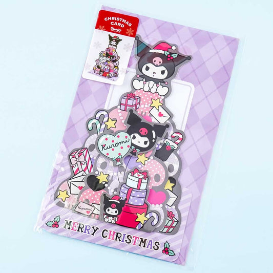 Kuromi Christmas Tree Card
