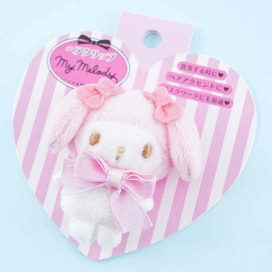 My Melody & Ribbon Plushie Hair Clip