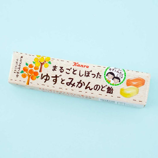 Kanro Throat Candy - Whole Squeezed Yuzu & Mikan