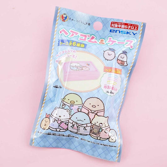 Sumikko Gurashi Hair Tie & Case Set