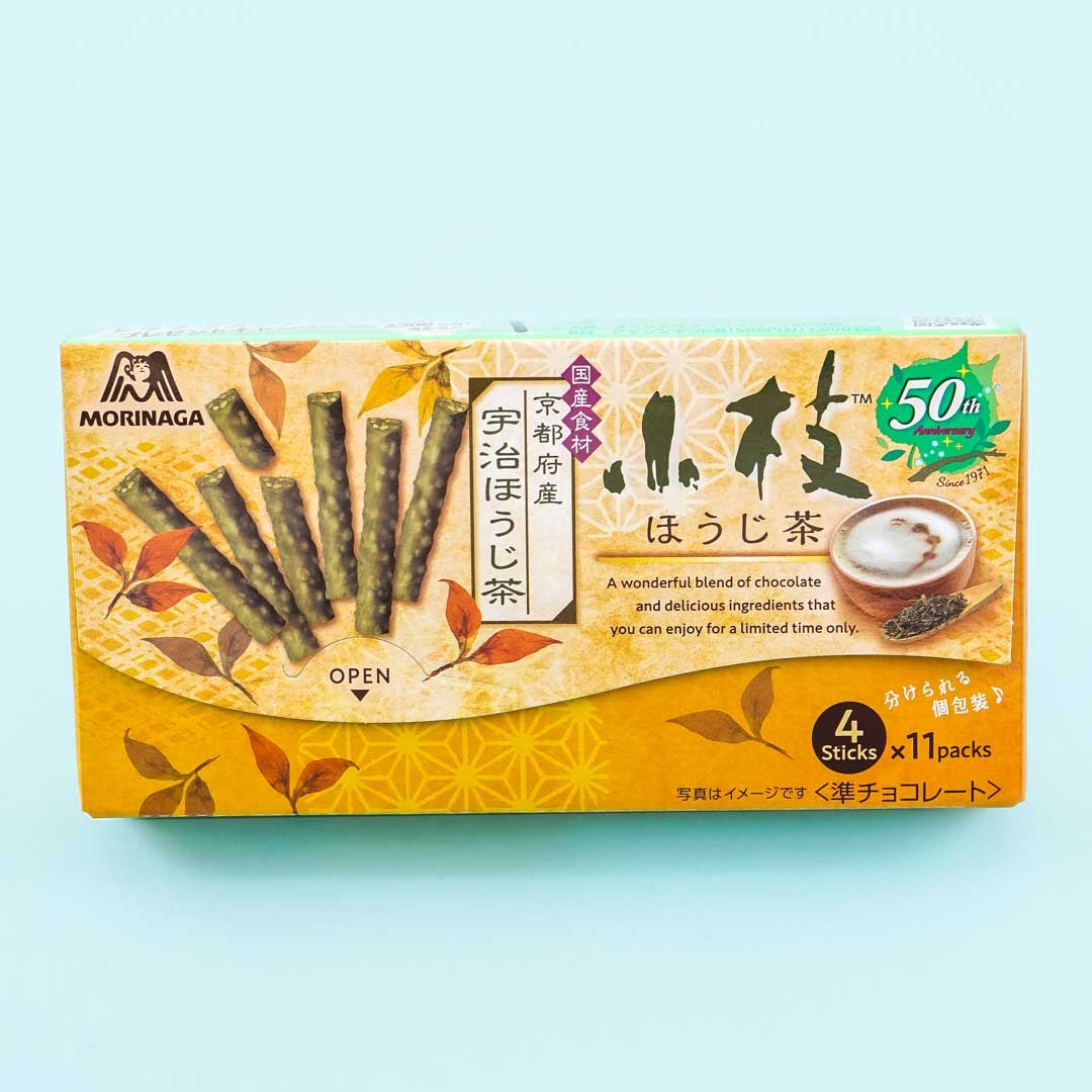Morinaga Koeda Chocolate -  Roasted Uji Green Tea