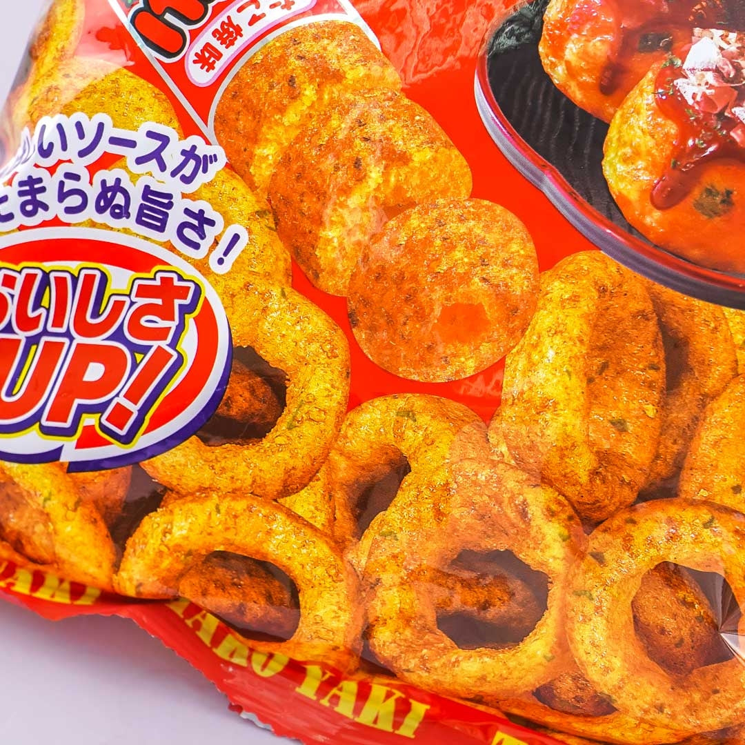 Riska Delicious Umaibo Ring Corn Snacks - Takoyaki