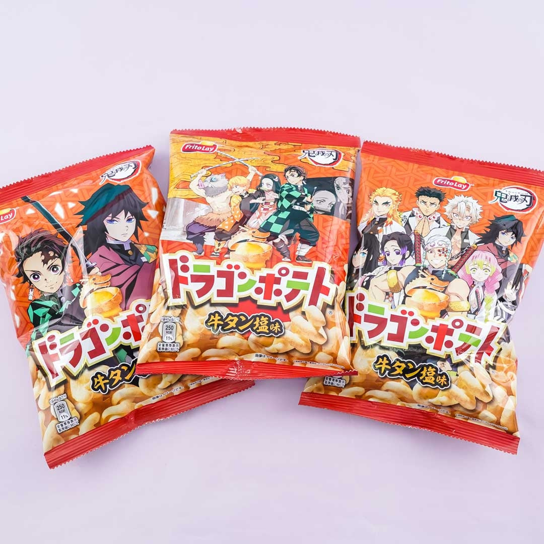 Demon Slayer Dragon Potato Chips - Salty Beef Tongue